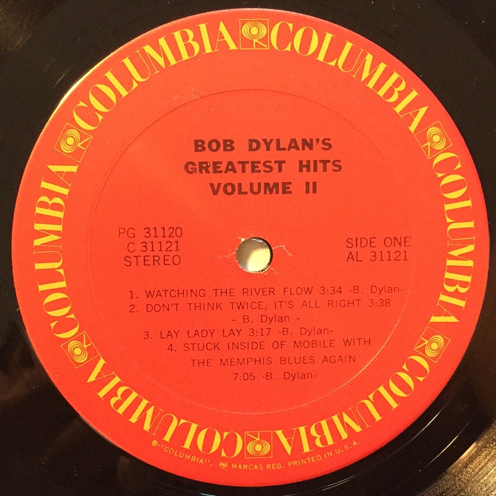 Bob Dylan -“Greatest Hits Volume II” Vinyl 2xLP - Picture 4 of 7